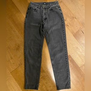 BDG urbanoutfitters distressed jeans, mom style jeans, size W 26.